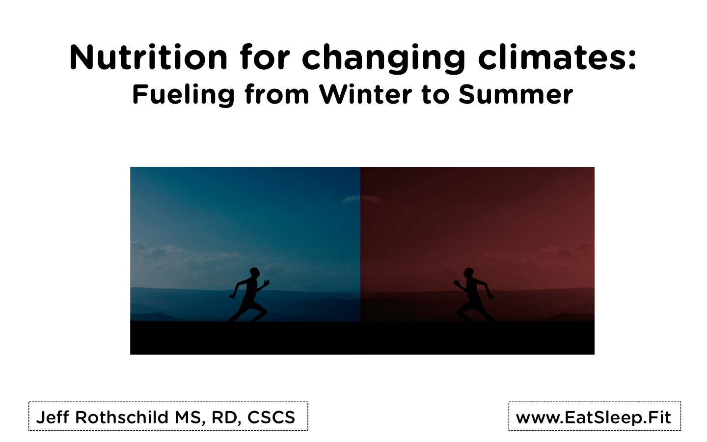 Nutrition from Winter to Spring (video)